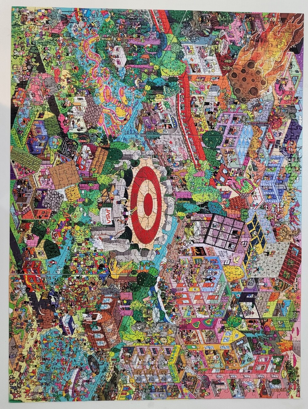 Magic Puzzle "Big Rock City" - Picture 2 of 12